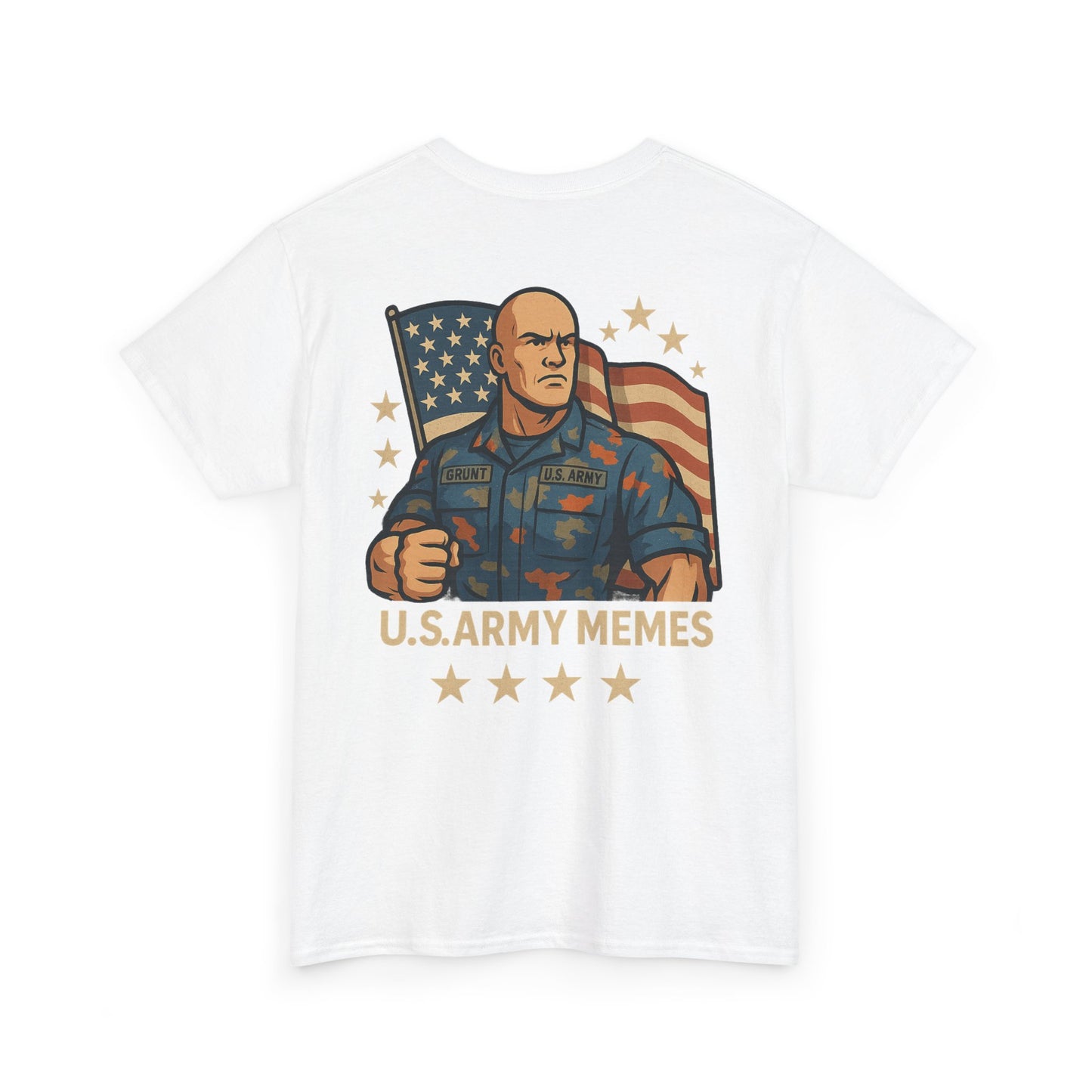 Unisex Heavy Cotton Tee | 2025 NBA Champions, Patriot Humor Shirt, U.S. Army Memes Apparel, Military Tee, Sports Fan Gifts