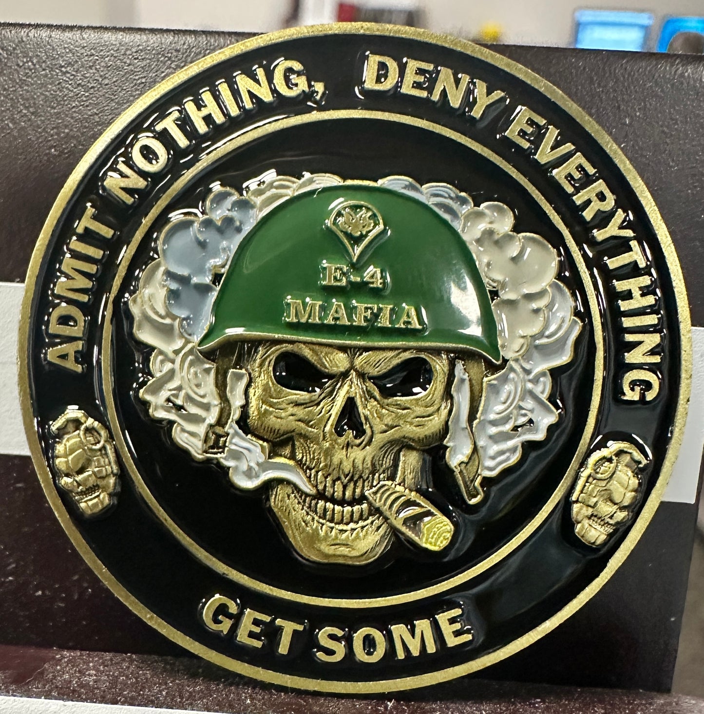 U.S. Army memes challenge coin