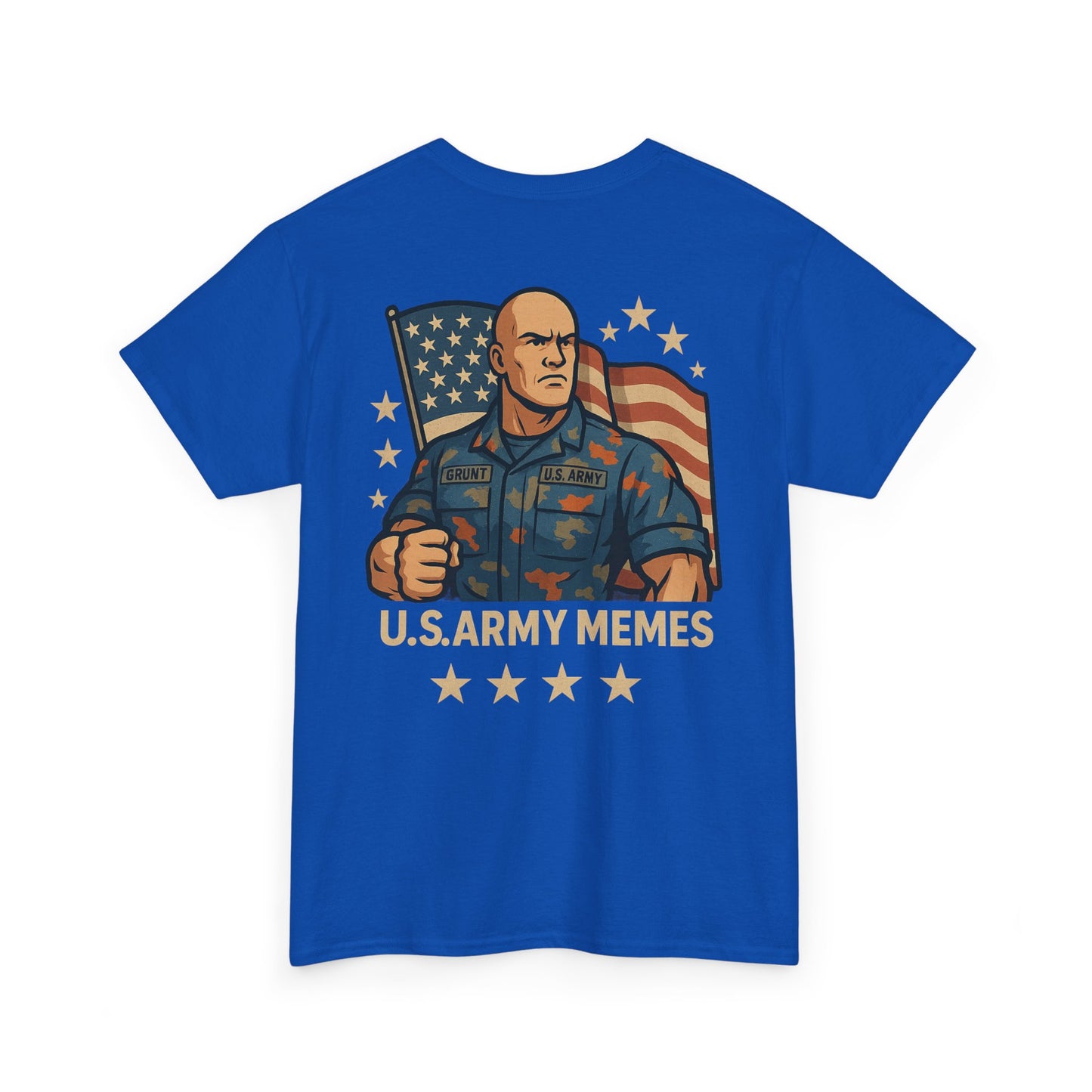 Unisex Heavy Cotton Tee | 2025 NBA Champions, Patriot Humor Shirt, U.S. Army Memes Apparel, Military Tee, Sports Fan Gifts
