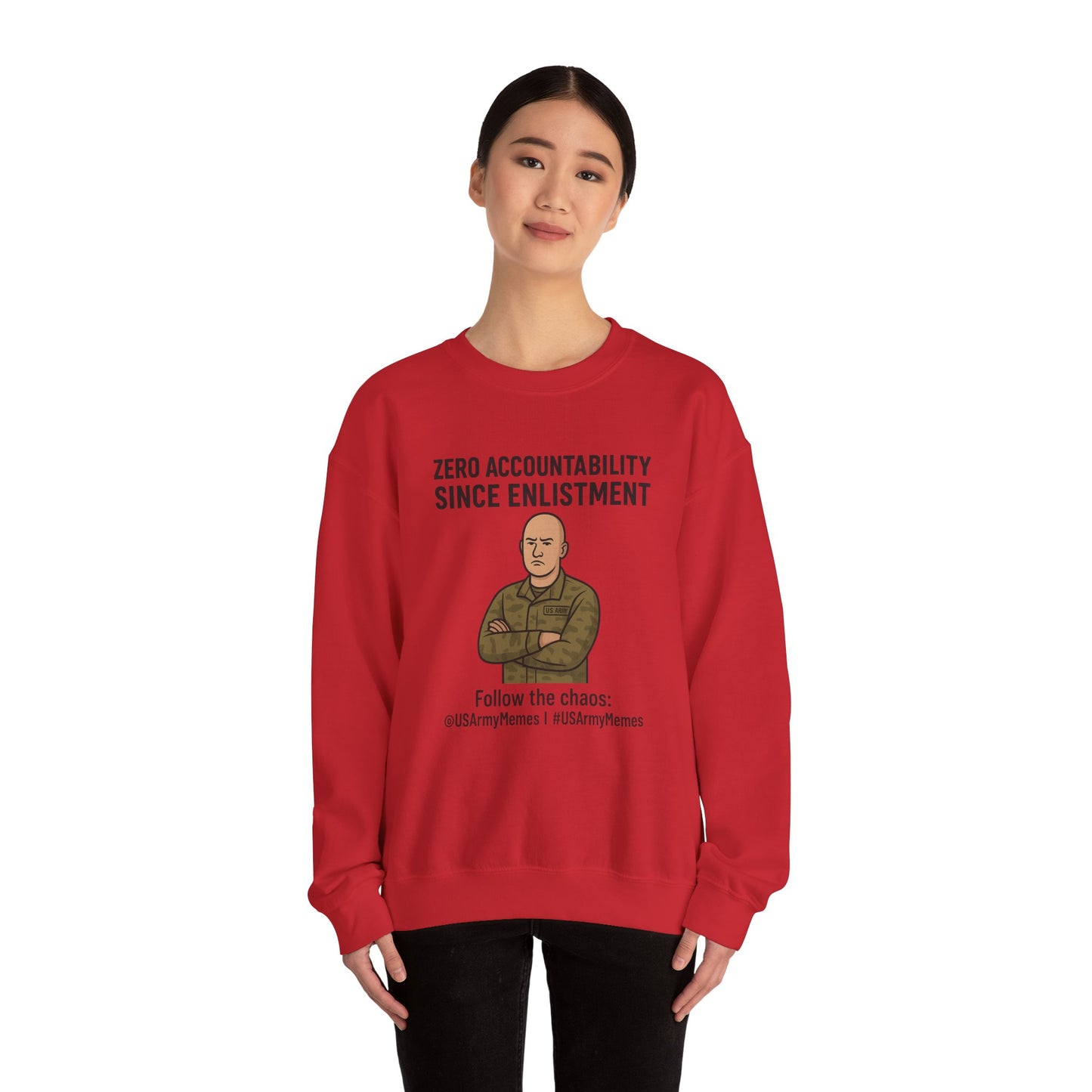 Meme Crewneck Sweatshirt - US Army Memes Collection