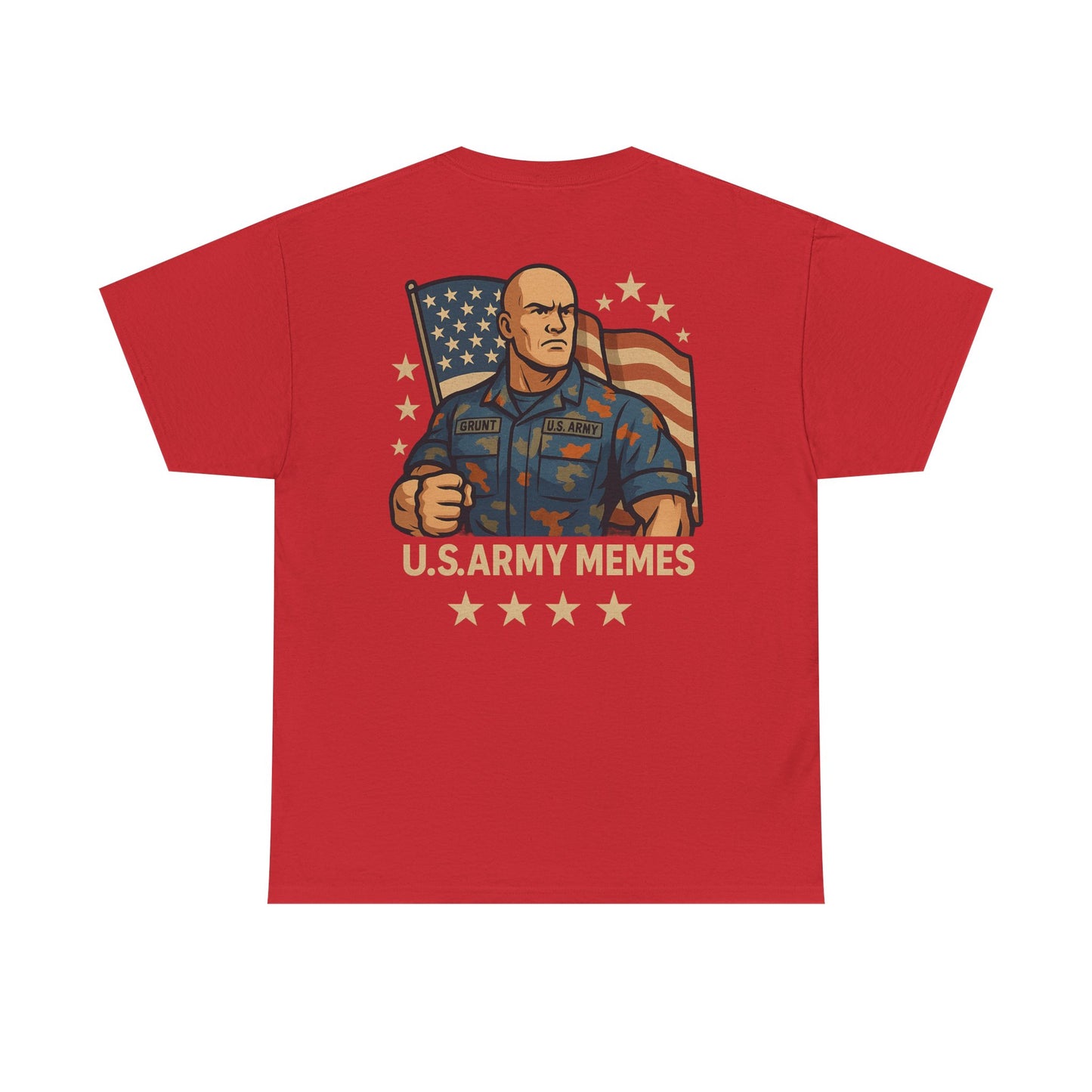 Unisex Heavy Cotton Tee | 2025 NBA Champions, Patriot Humor Shirt, U.S. Army Memes Apparel, Military Tee, Sports Fan Gifts