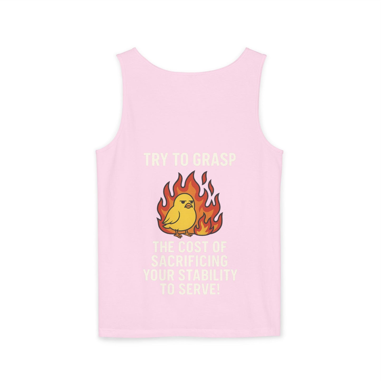 Whimsical Bird Tank Top - Fun Unisex Apparel for Summer, Casual Wear, Gifts for Bird Lovers, Unique Graphic Tees, Funny Summer Tanks