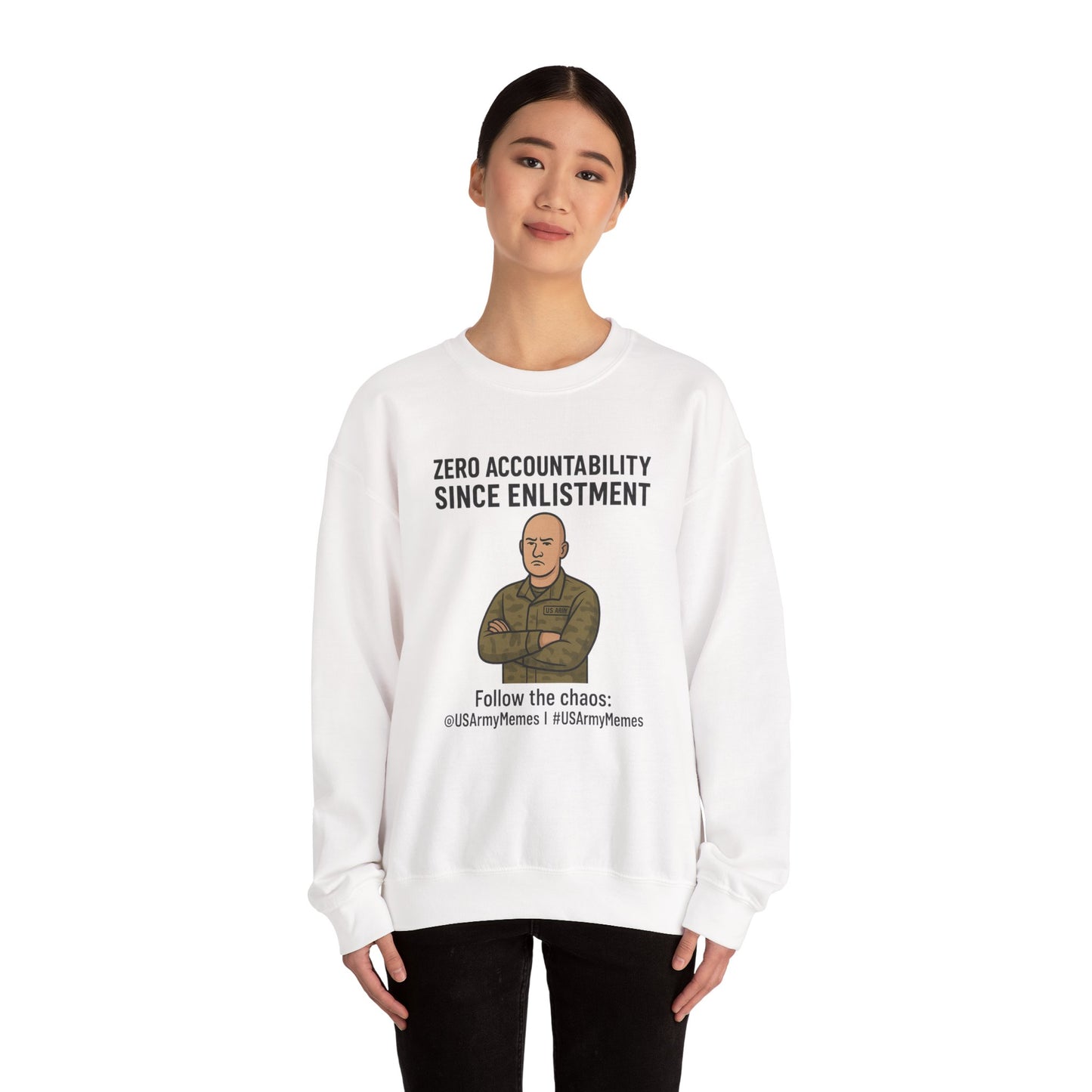 Meme Crewneck Sweatshirt - US Army Memes Collection