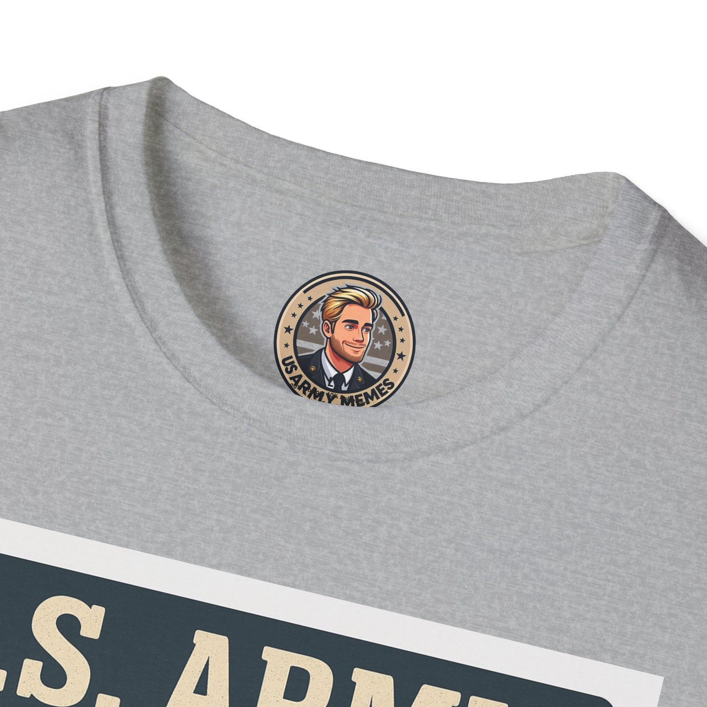 Patriotic Graphic Tee, Funny Army T-Shirt for Veterans, 4th of July Shirt, Memes Lover Gift, Casual Wear, Military Humor Apparel