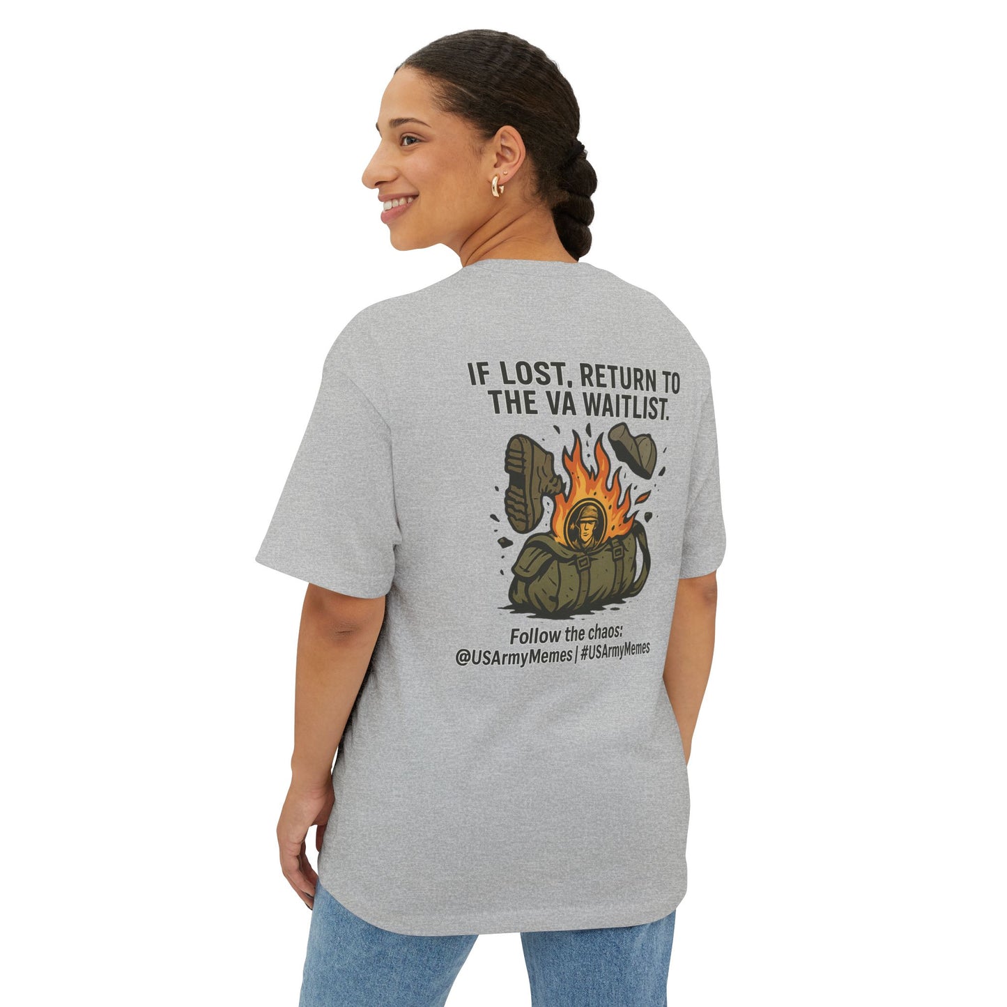 Unisex Oversized Meme tee