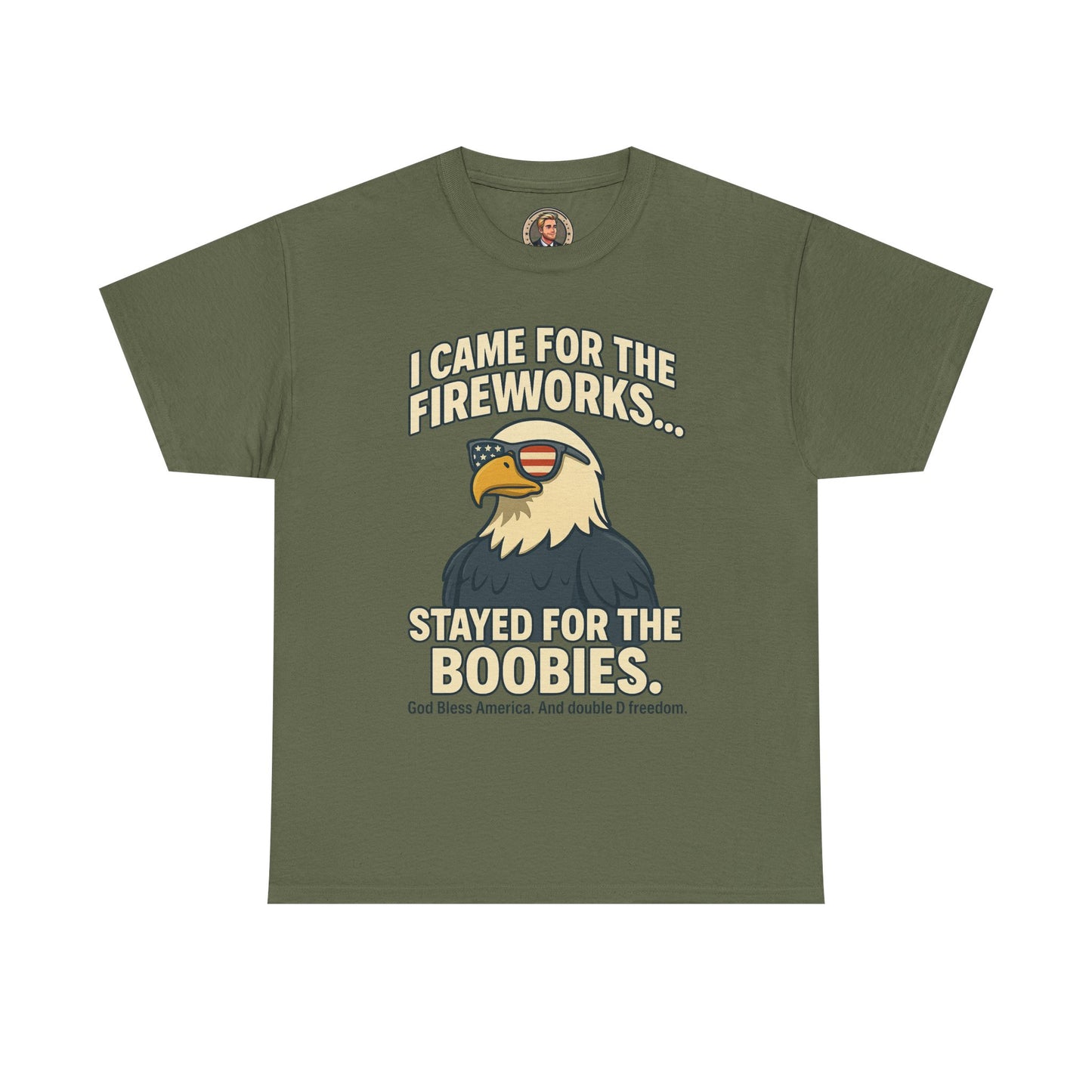 Patriotic Humor Tee: Celebrate Freedom, Fourth of July, Veteran’s Day, Funny Eagle Shirt, U.S. Army Memes, Unisex Cotton T-Shirt, [...]