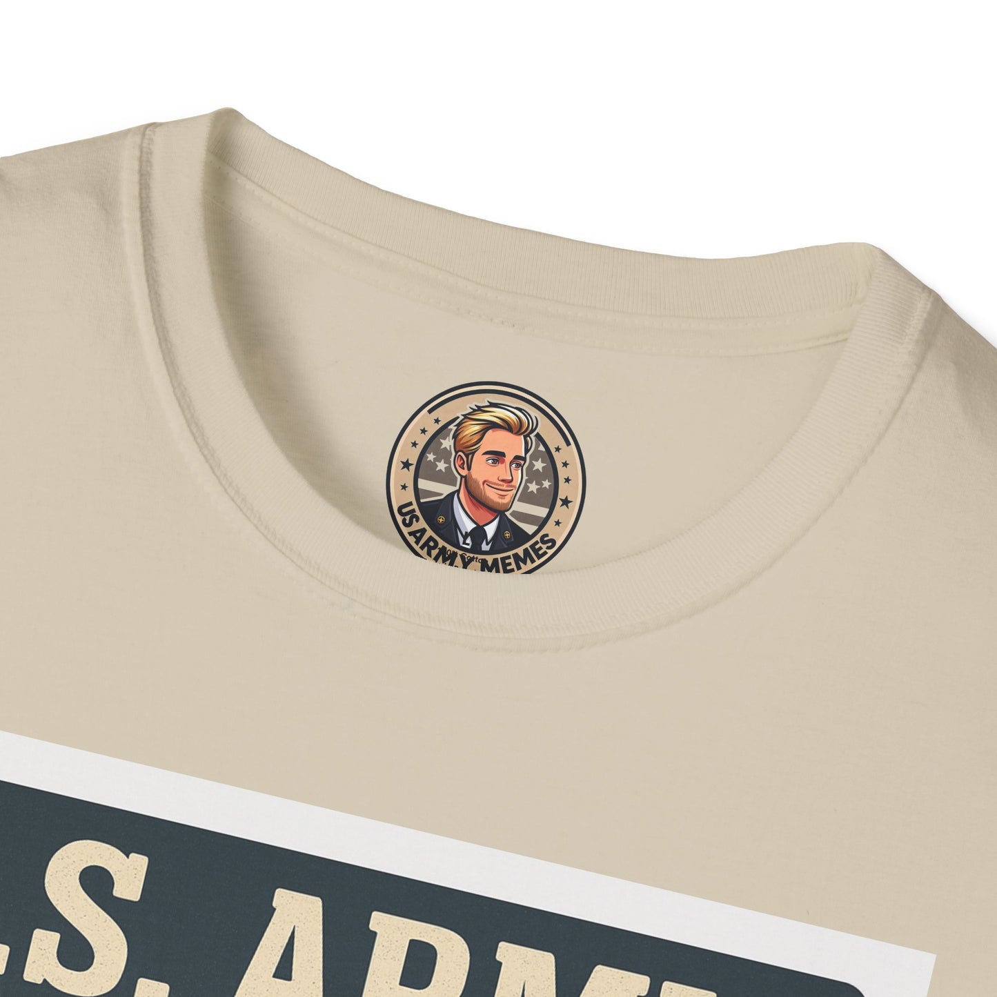 Patriotic Graphic Tee, Funny Army T-Shirt for Veterans, 4th of July Shirt, Memes Lover Gift, Casual Wear, Military Humor Apparel