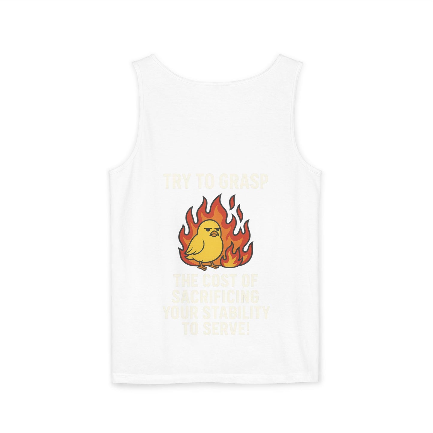 Whimsical Bird Tank Top - Fun Unisex Apparel for Summer, Casual Wear, Gifts for Bird Lovers, Unique Graphic Tees, Funny Summer Tanks