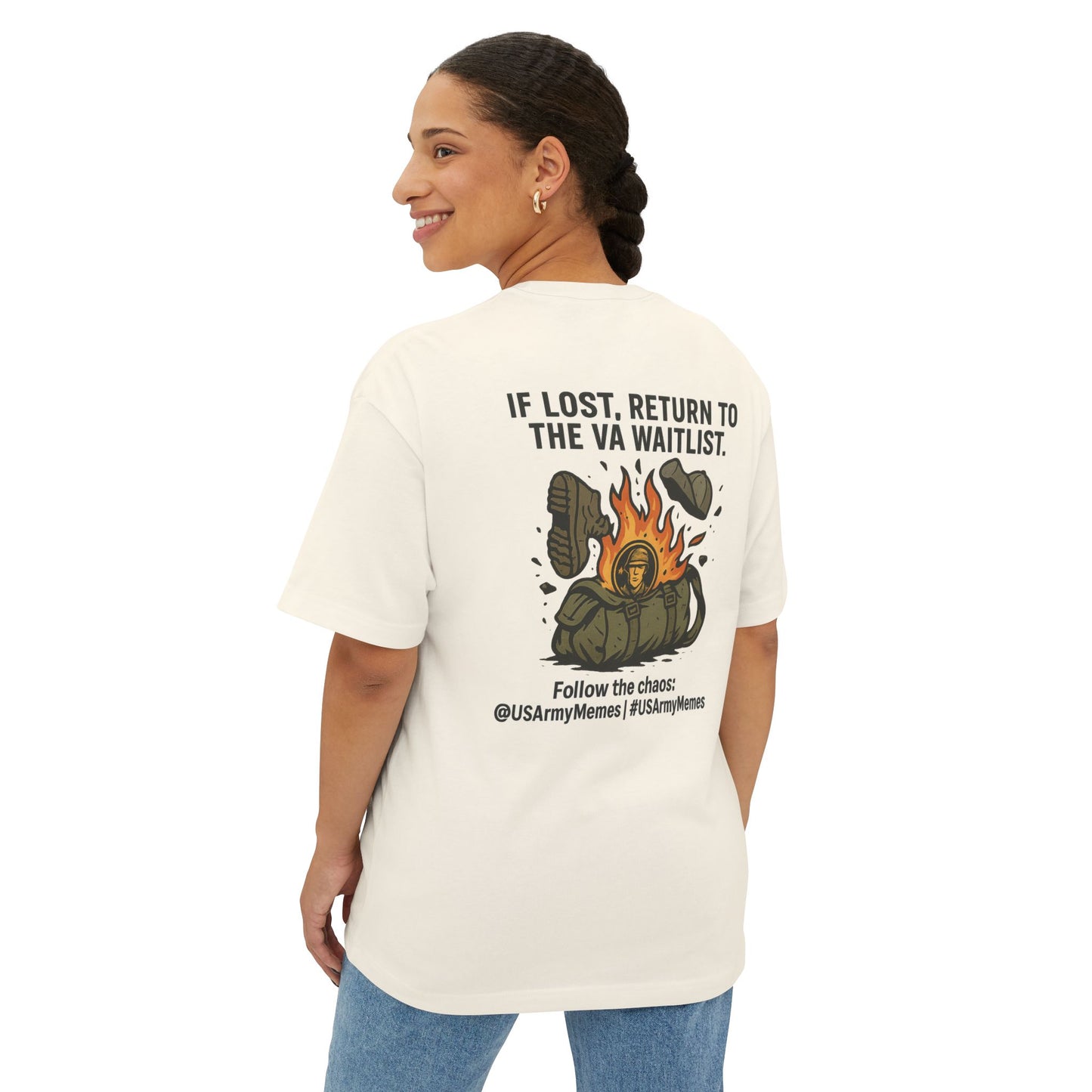 Unisex Oversized Meme tee