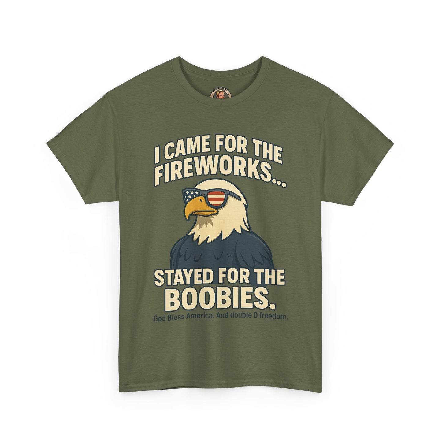 Patriotic Humor Tee: Celebrate Freedom, Fourth of July, Veteran’s Day, Funny Eagle Shirt, U.S. Army Memes, Unisex Cotton T-Shirt, [...]