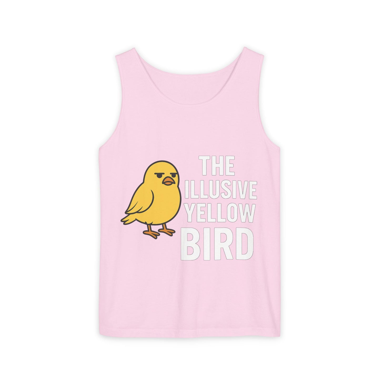 Whimsical Bird Tank Top - Fun Unisex Apparel for Summer, Casual Wear, Gifts for Bird Lovers, Unique Graphic Tees, Funny Summer Tanks