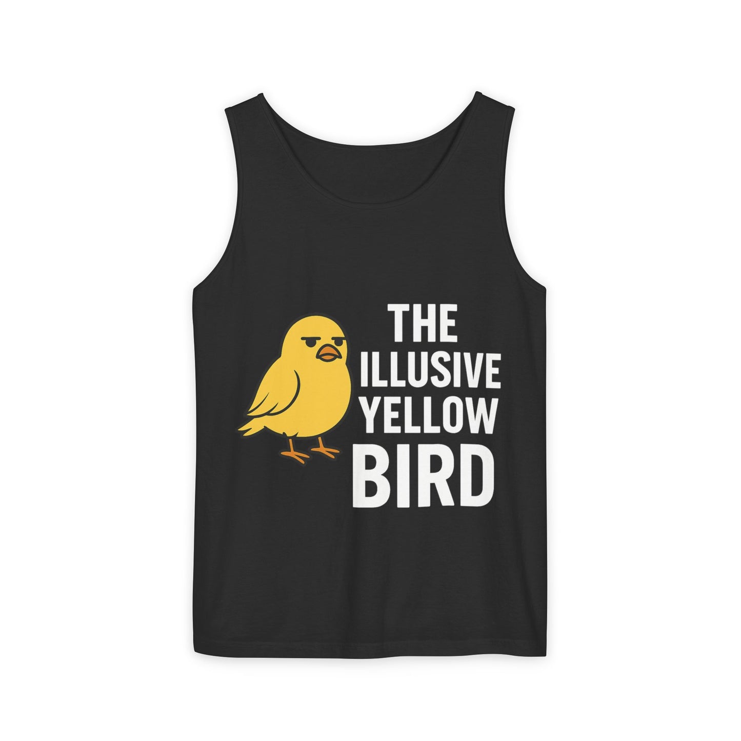 Whimsical Bird Tank Top - Fun Unisex Apparel for Summer, Casual Wear, Gifts for Bird Lovers, Unique Graphic Tees, Funny Summer Tanks