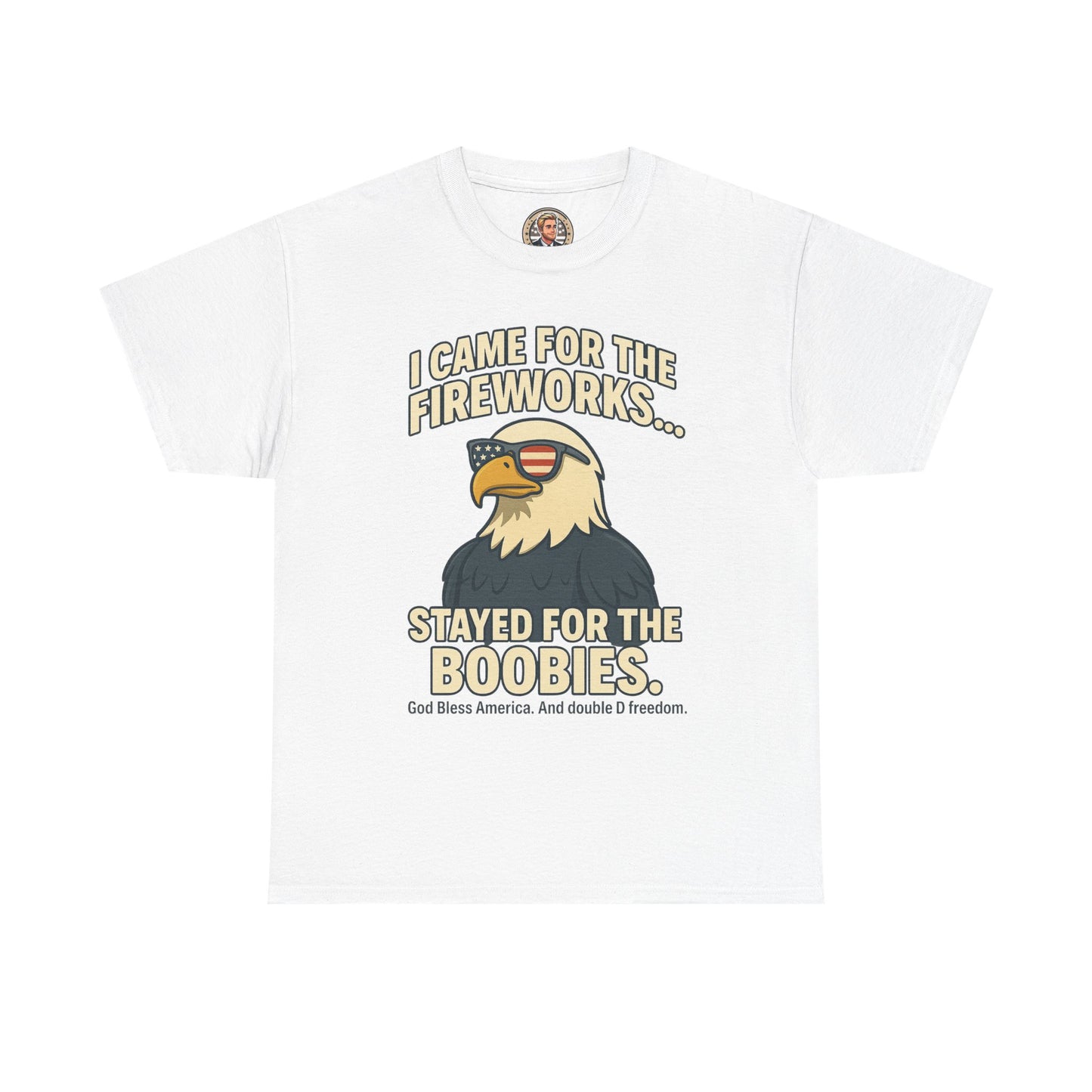 Patriotic Humor Tee: Celebrate Freedom, Fourth of July, Veteran’s Day, Funny Eagle Shirt, U.S. Army Memes, Unisex Cotton T-Shirt, [...]