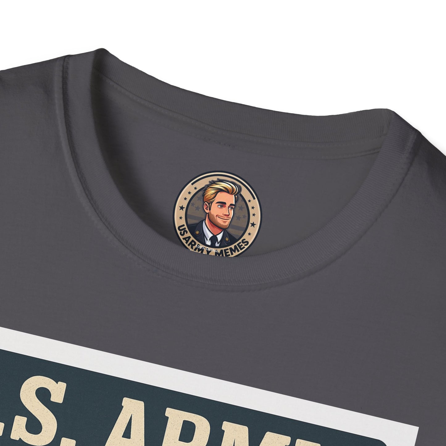 Patriotic Graphic Tee, Funny Army T-Shirt for Veterans, 4th of July Shirt, Memes Lover Gift, Casual Wear, Military Humor Apparel