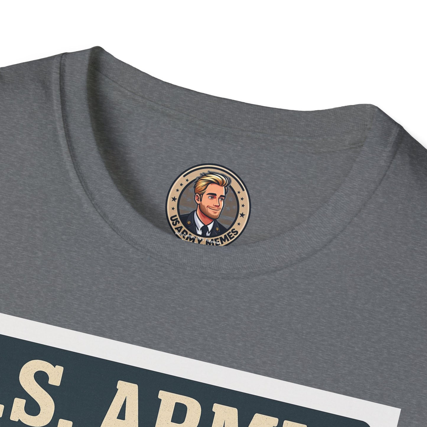 Patriotic Graphic Tee, Funny Army T-Shirt for Veterans, 4th of July Shirt, Memes Lover Gift, Casual Wear, Military Humor Apparel