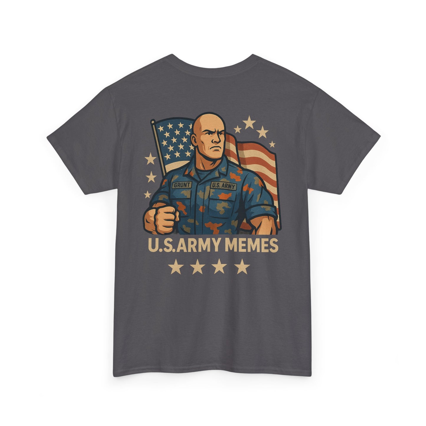 Unisex Heavy Cotton Tee | 2025 NBA Champions, Patriot Humor Shirt, U.S. Army Memes Apparel, Military Tee, Sports Fan Gifts