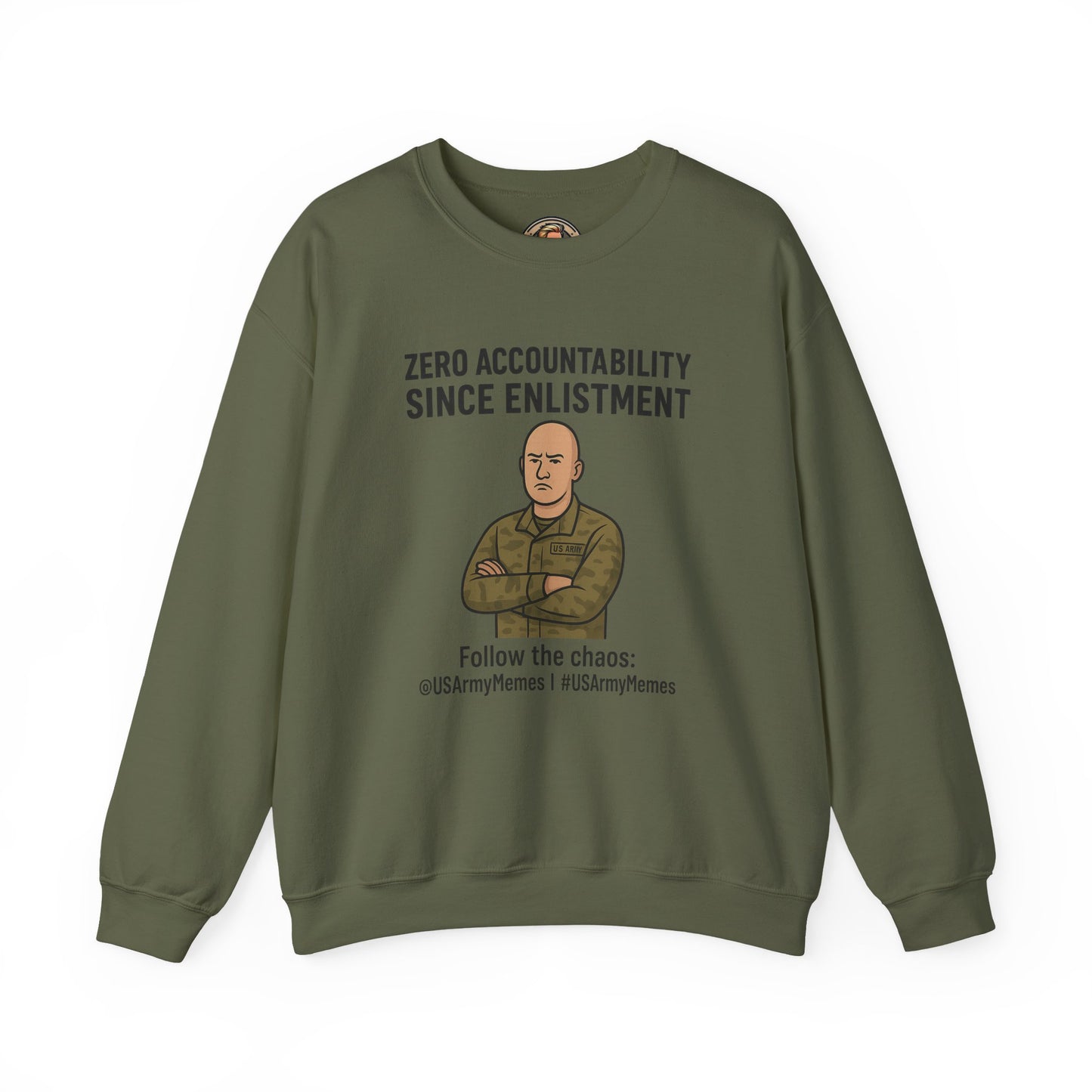 Meme Crewneck Sweatshirt - US Army Memes Collection