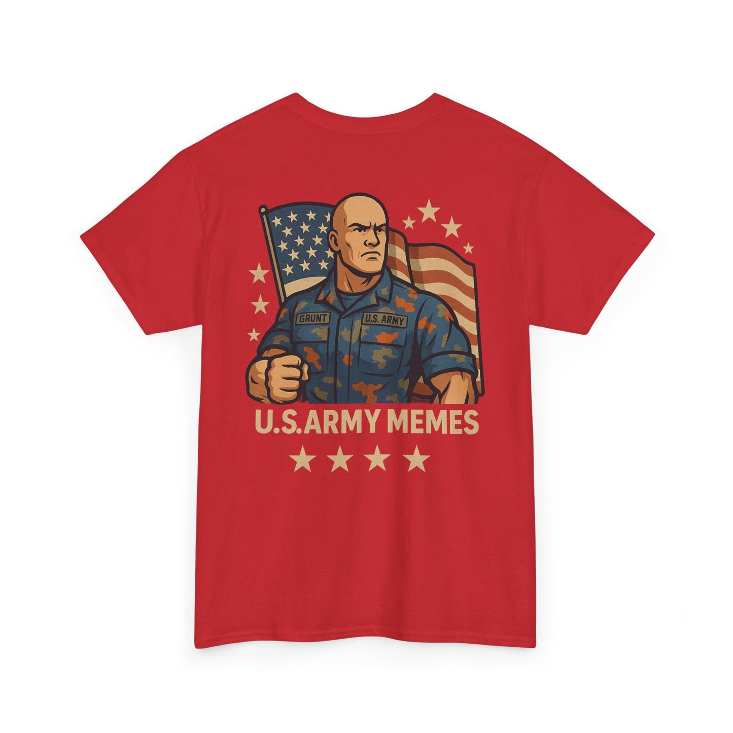 Unisex Heavy Cotton Tee | 2025 NBA Champions, Patriot Humor Shirt, U.S. Army Memes Apparel, Military Tee, Sports Fan Gifts
