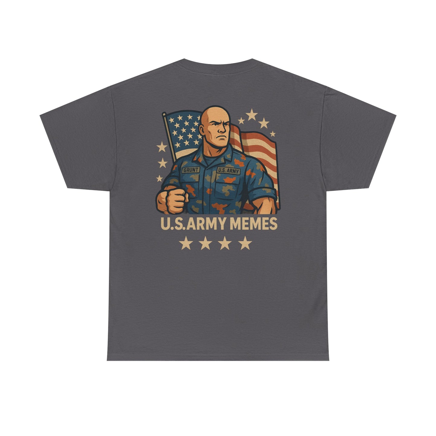Unisex Heavy Cotton Tee | 2025 NBA Champions, Patriot Humor Shirt, U.S. Army Memes Apparel, Military Tee, Sports Fan Gifts