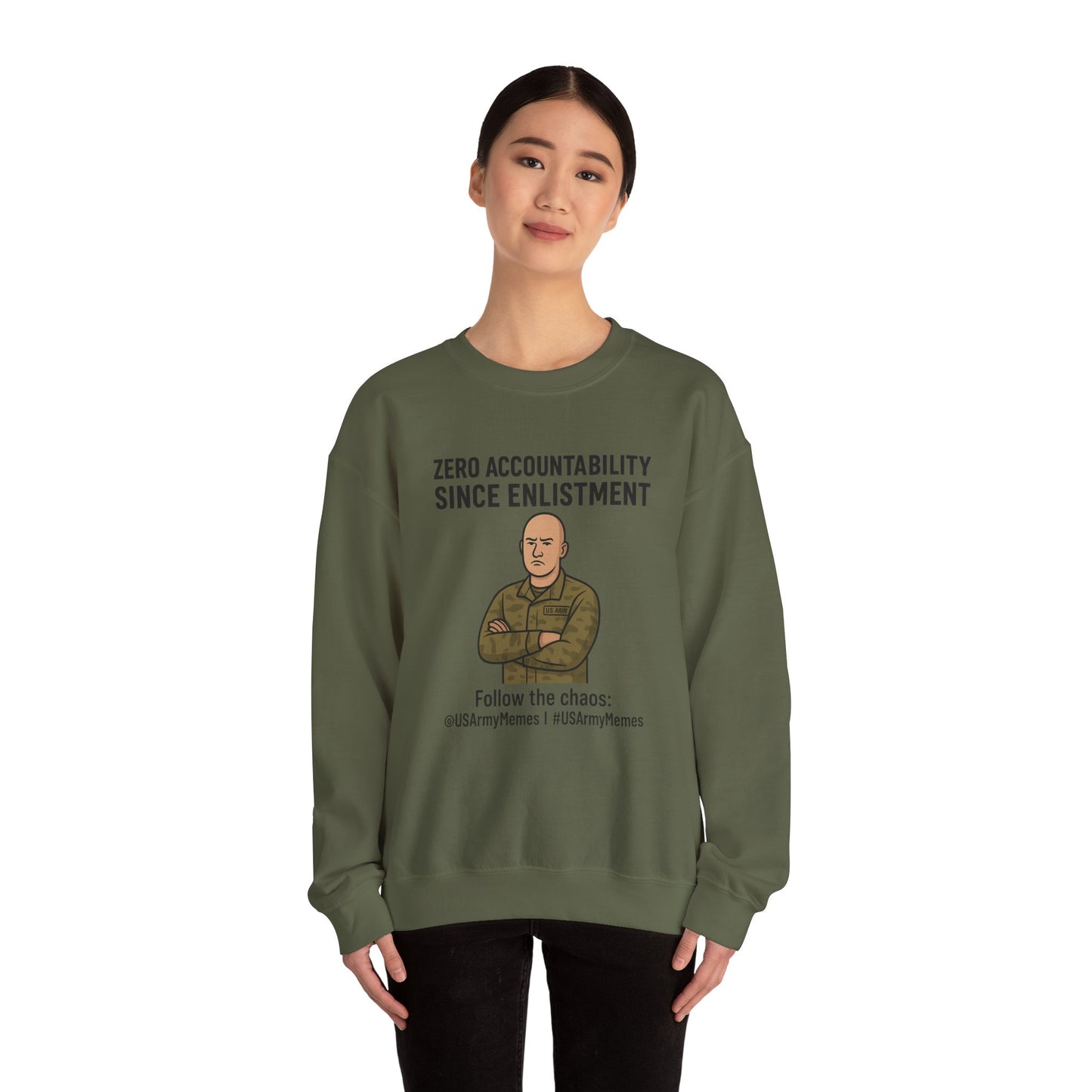Meme Crewneck Sweatshirt - US Army Memes Collection